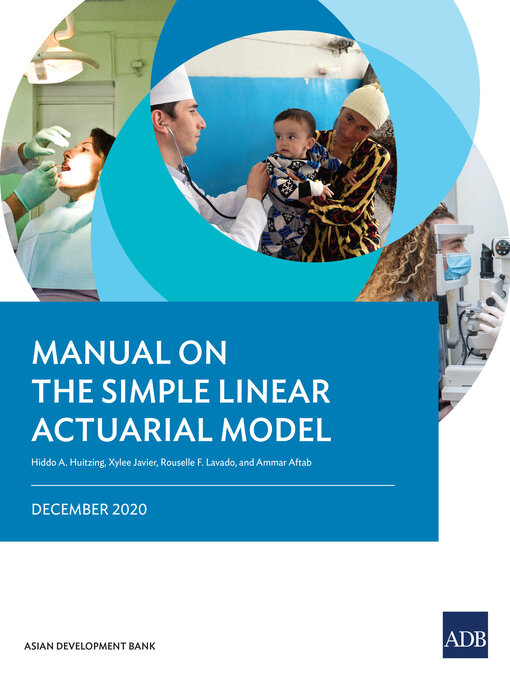 Title details for Manual on the Simple Linear Actuarial Model by Hiddo A. Huitzing - Available